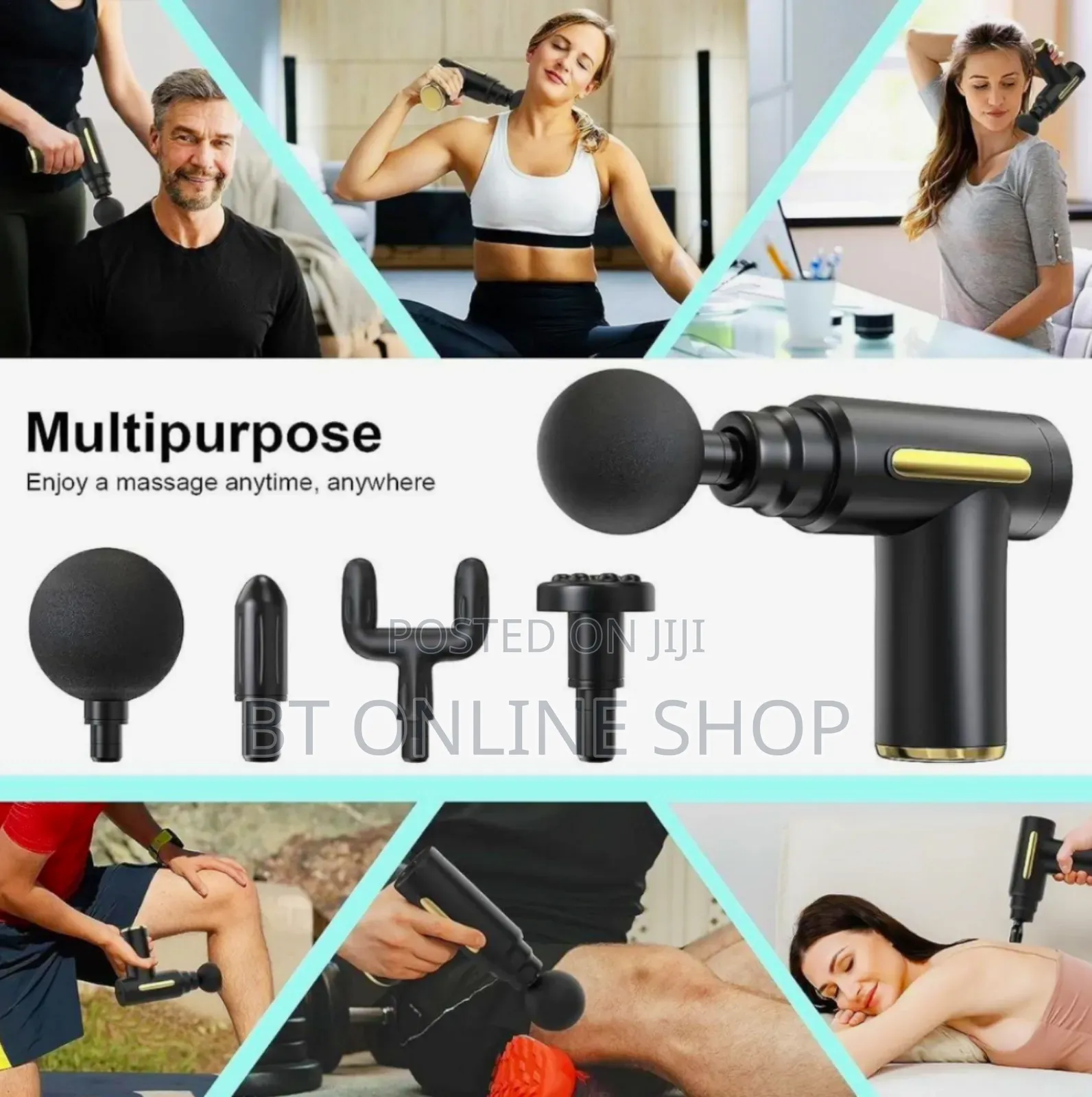 4in1 Fascial Massage Gun
