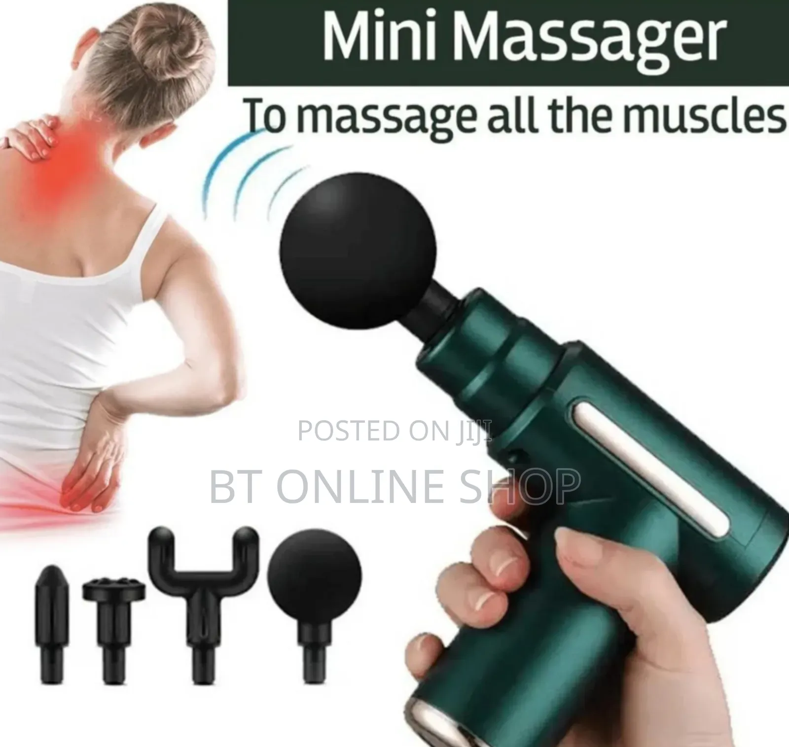 4in1 Fascial Massage Gun