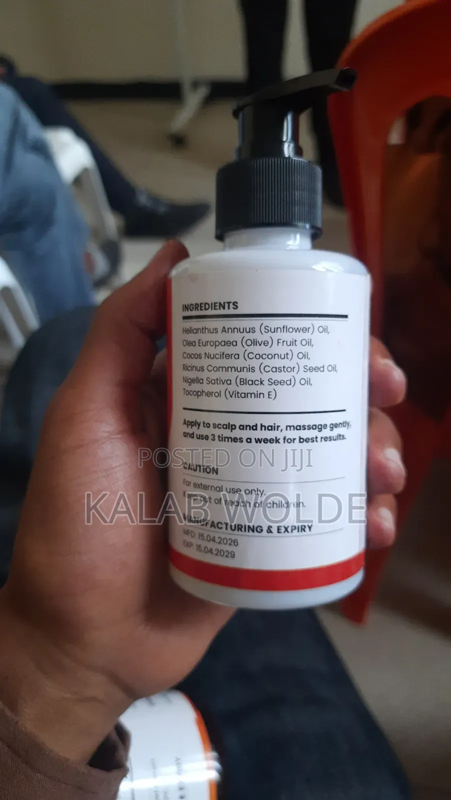 Velora Hair Growth Oil 250ml – Hair Growth Strengthening Oil