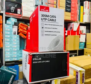 Cat6 Network Cable Original (Stellar Half Copper )