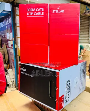 Cat6 Network Cable Original (Stellar Half Copper )