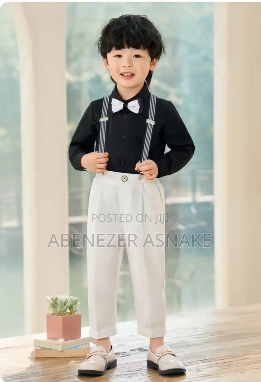 4 Pieces Set Boys Casual Outfit