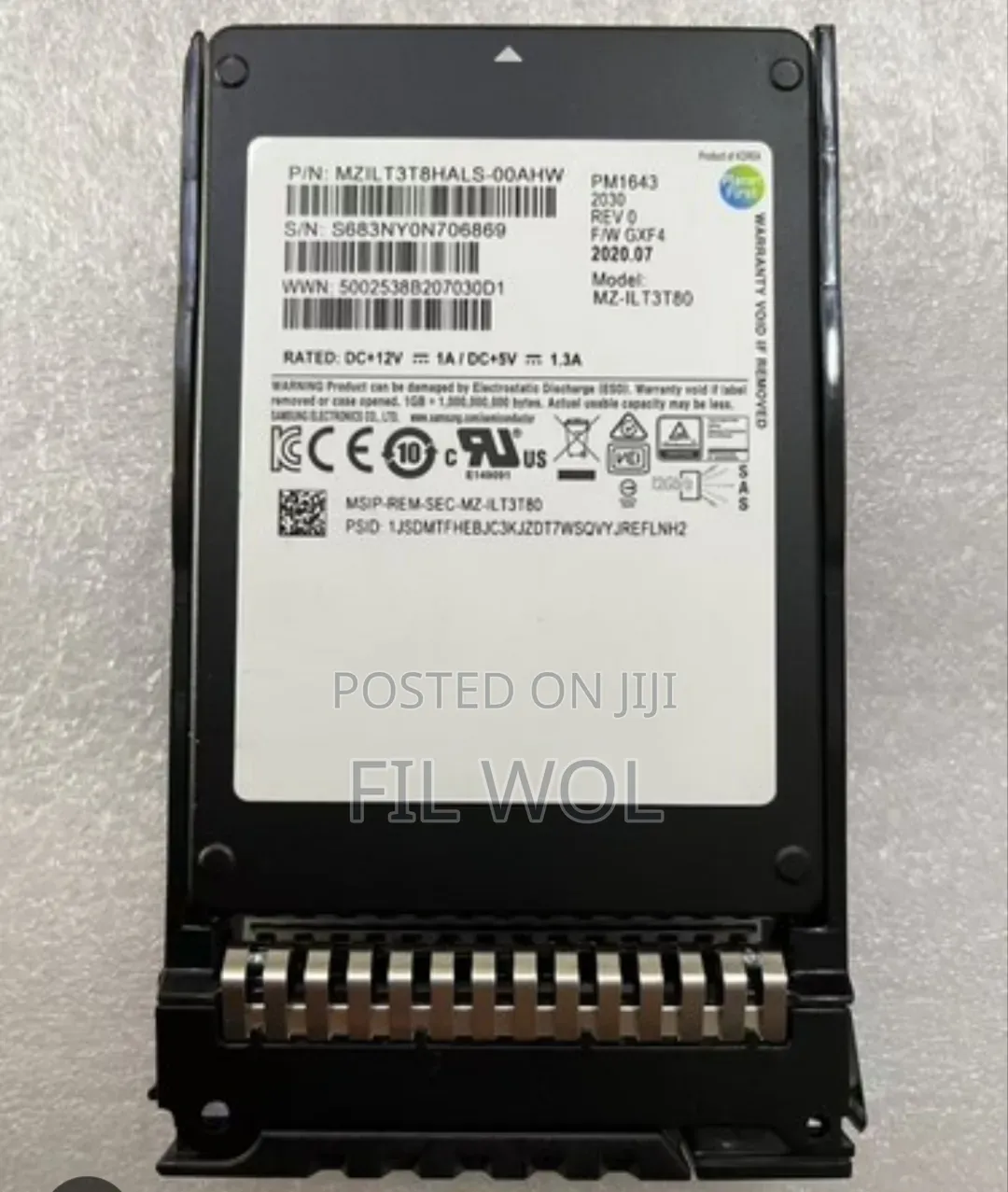 Hard Drive SSD Sas