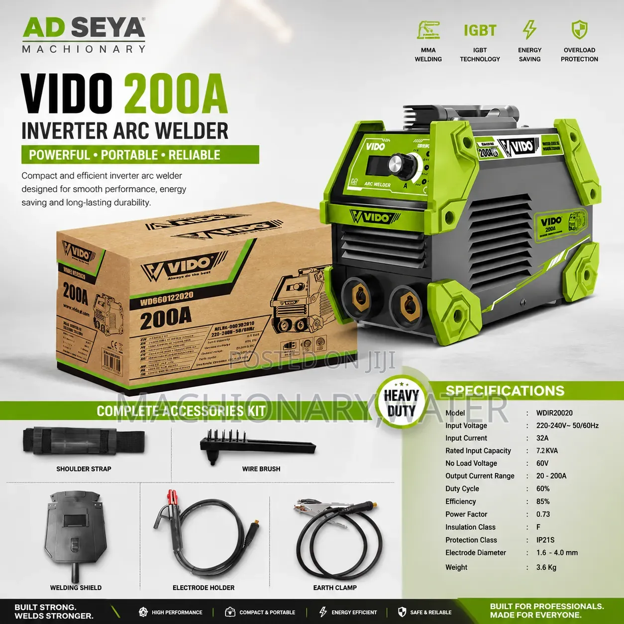 Welding Machine Vido 200a