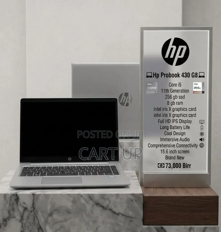 New Laptop HP ProBook 430 G8 8GB Intel Core i5 SSD 256GB