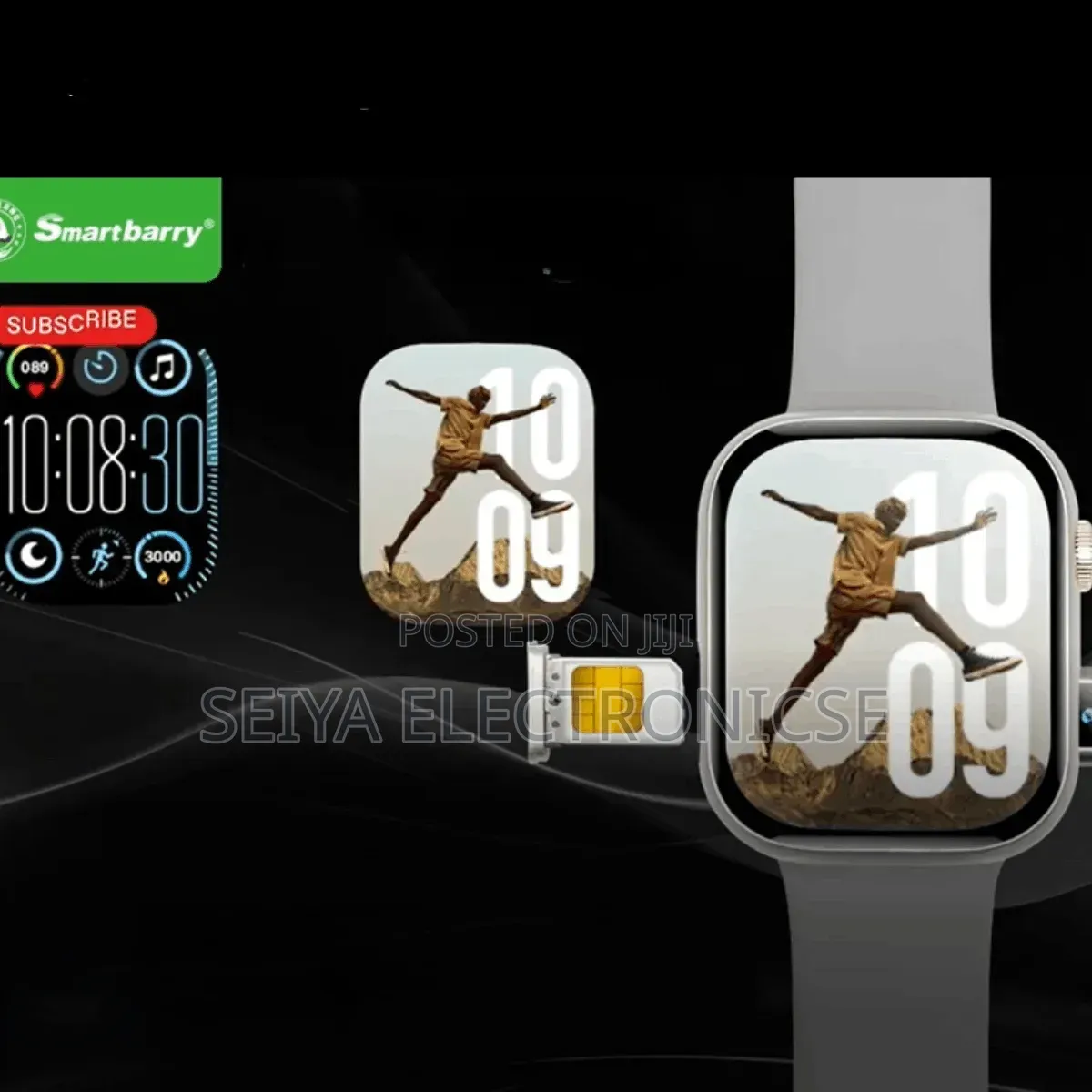 Smartberry Sm- 402 Sim Card Support Smartwatch