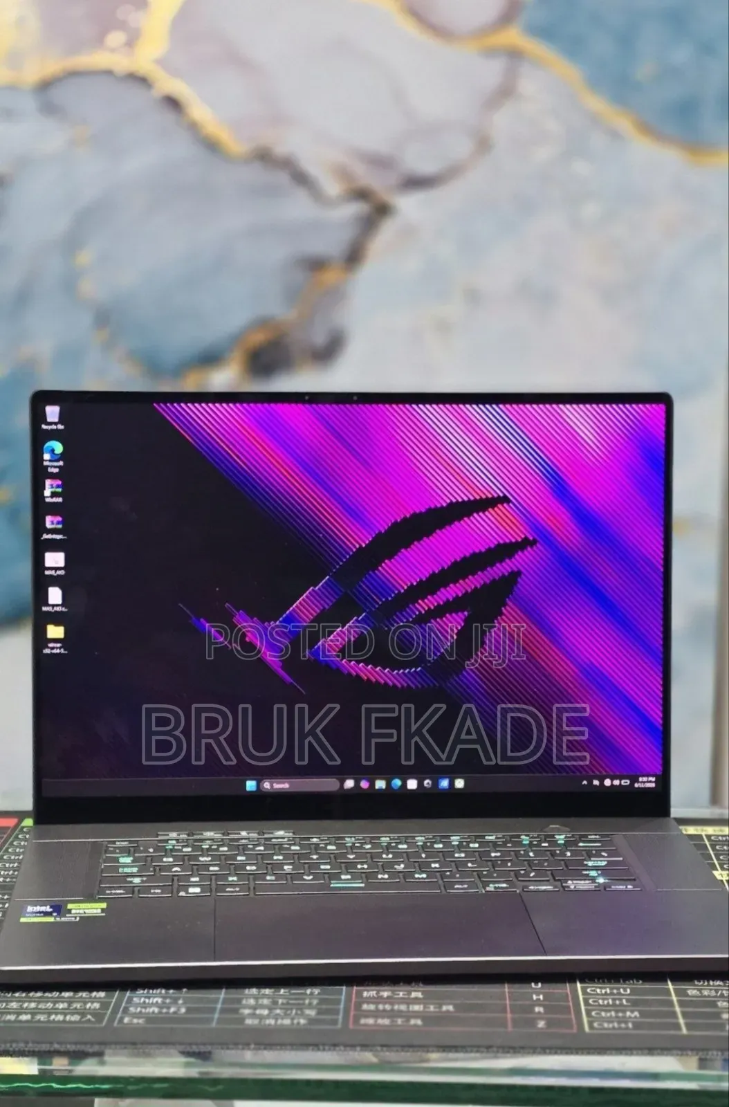 New Laptop Asus ROG Strix G16 G614 16GB Intel Core Ultra 9 SSD 1T