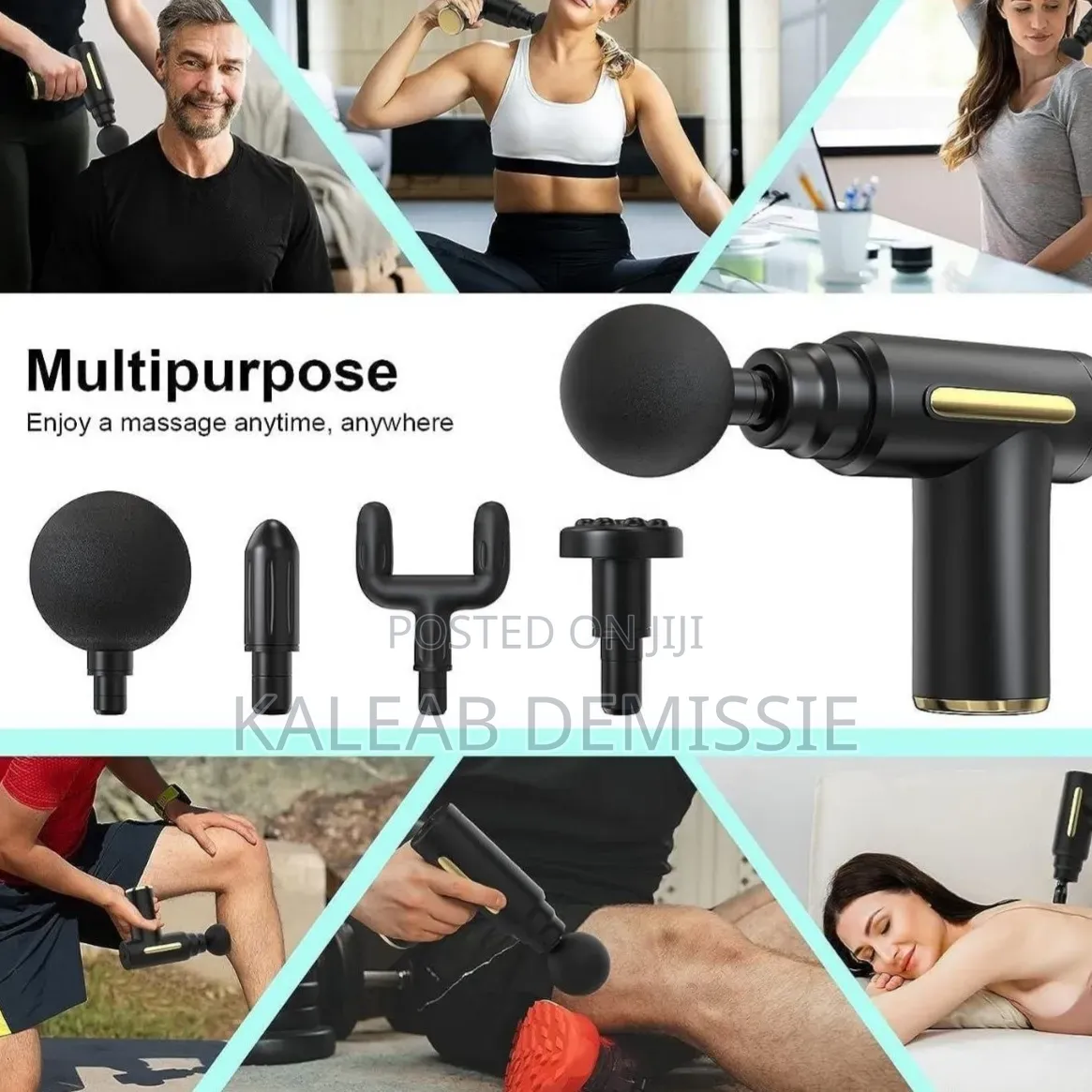 Electric Massage Gun(4in1)