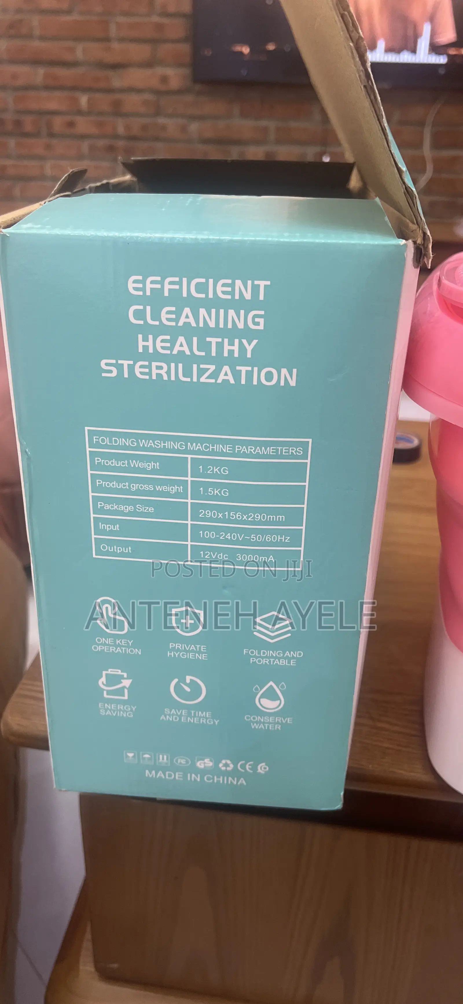 Mini Foldable Washing Machine