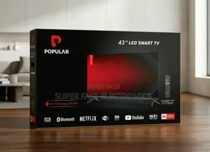 Popular 43 Inch Tv Ultra Hd Smart Tv – Android 12, Wi-Fi- Bluetooth