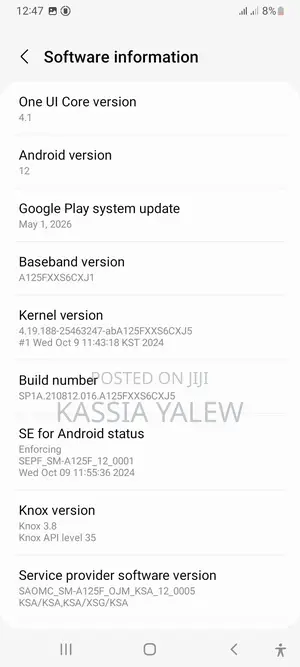 Samsung Galaxy A12 64 GB Blue