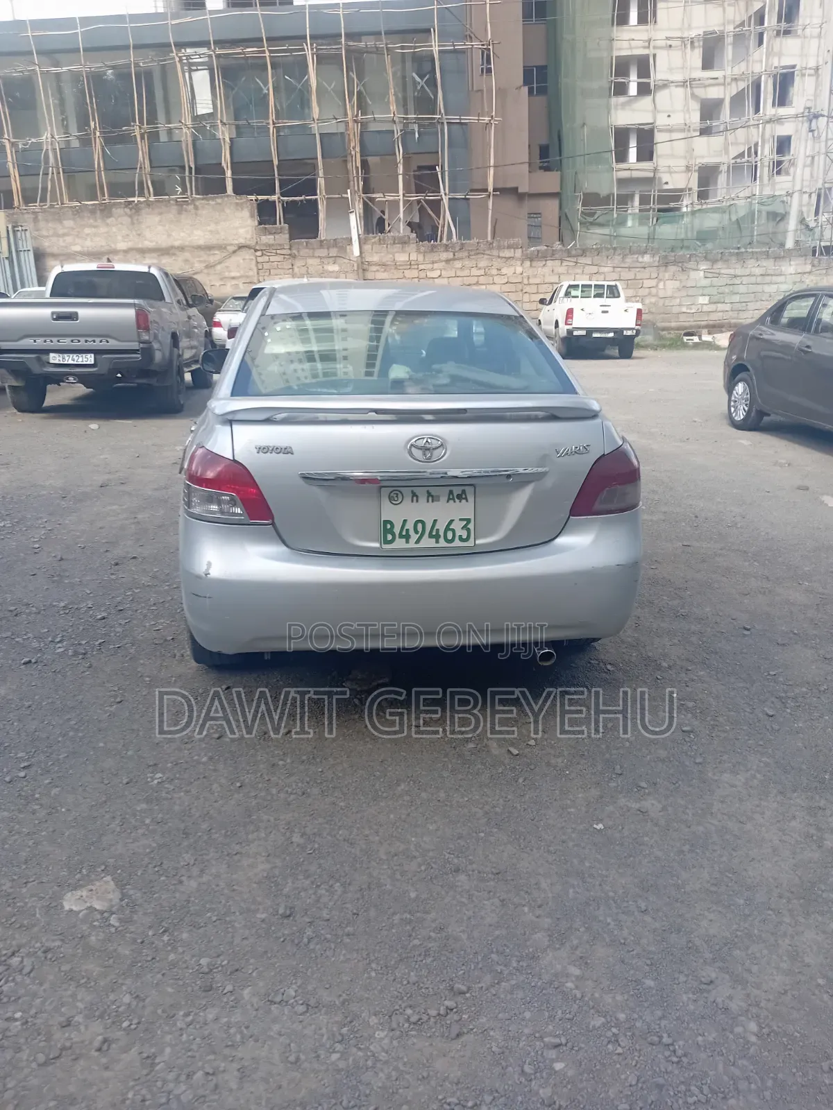 Toyota Yaris 2007 Silver