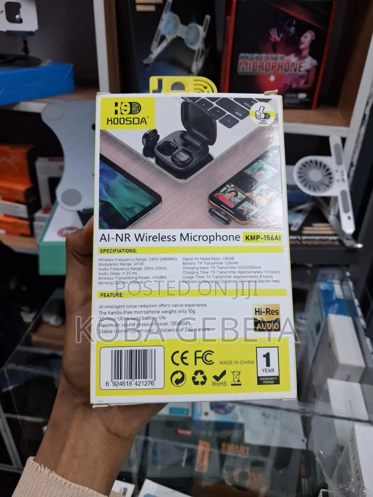 Ai Wireless Mic Koosda KMP-156ai