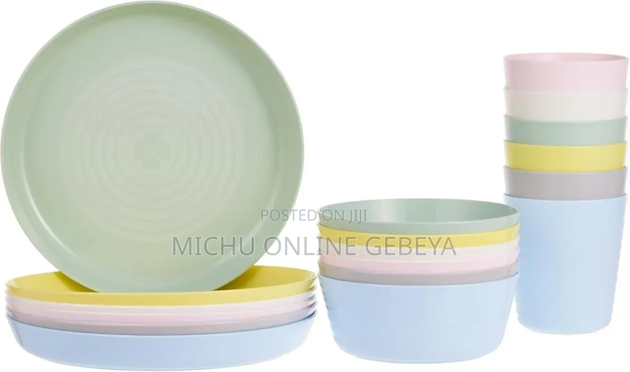 Ikea Kalas Bpa-Free Kids Tableware Set - 36 Pices Set/Free Delivery