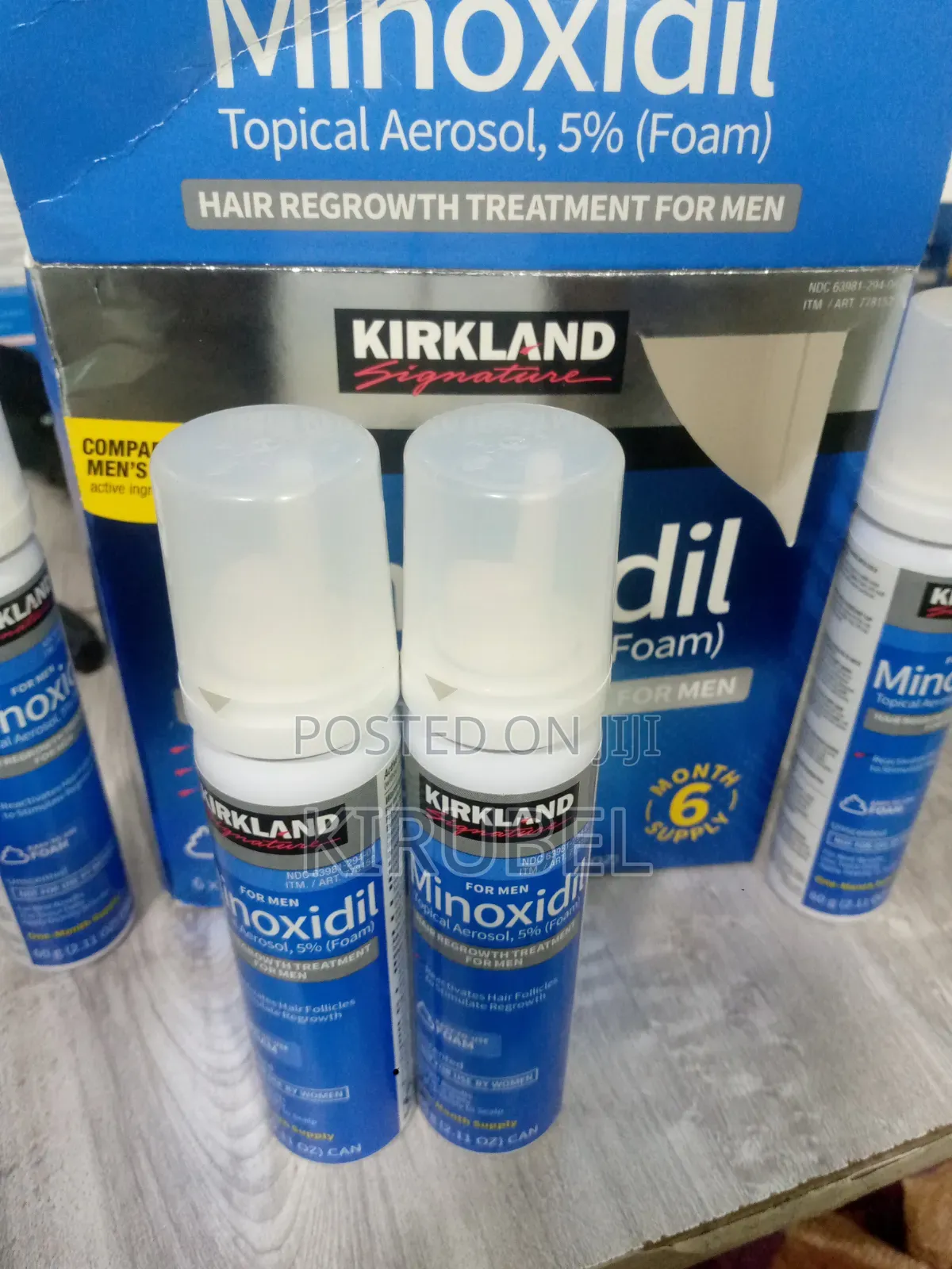 Foam Minoxidil