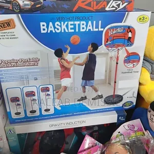 Kids Adjustable Basketball Set