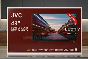 JVC 43 Inch Tv Double Glass Smart Led Tv – Full Hd (New 2026)