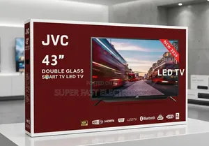 JVC 43 Inch Tv Double Glass Smart Led Tv – Full Hd (New 2026)