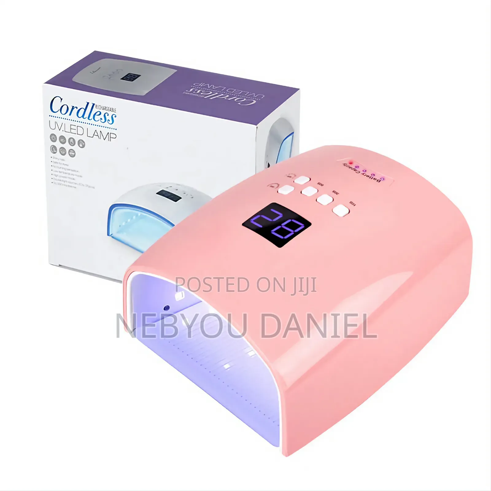 Professional Grade Rechargable Nail Lamp