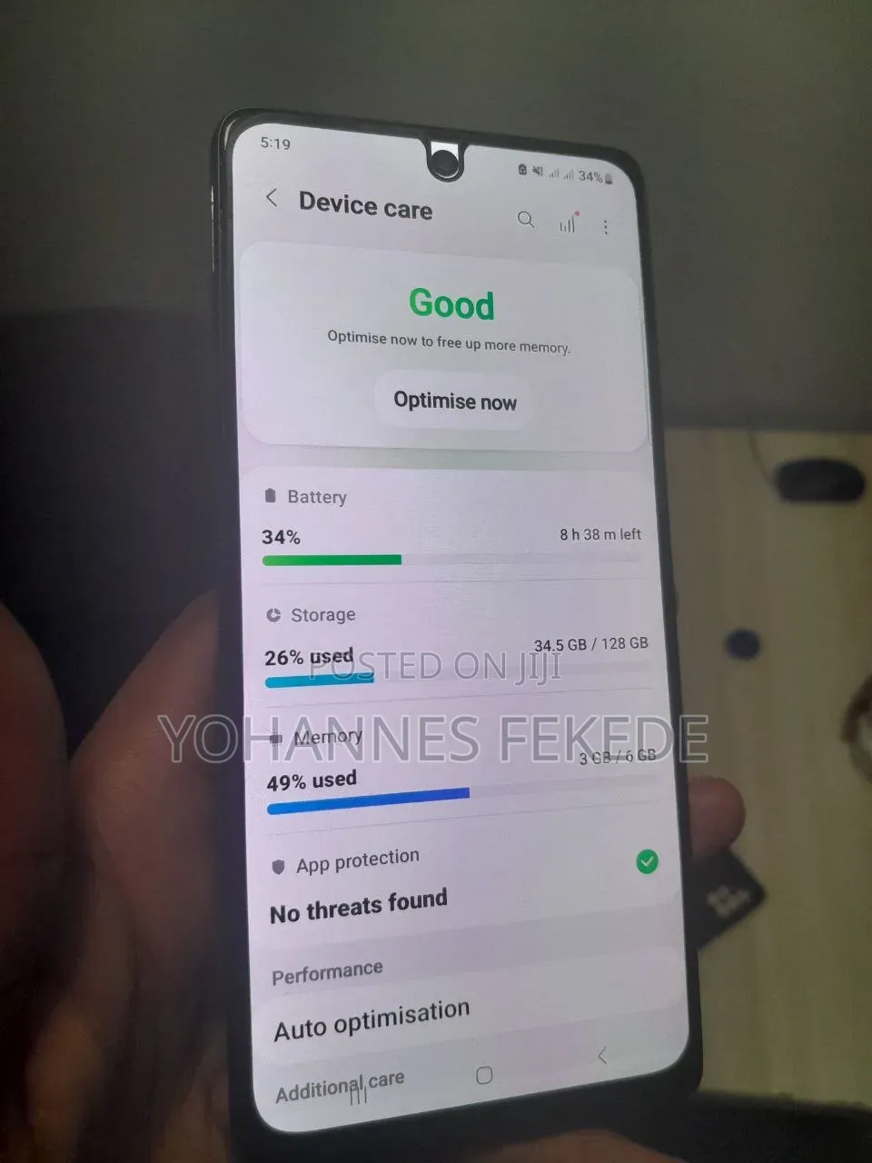 Samsung Galaxy A71 128 GB Black