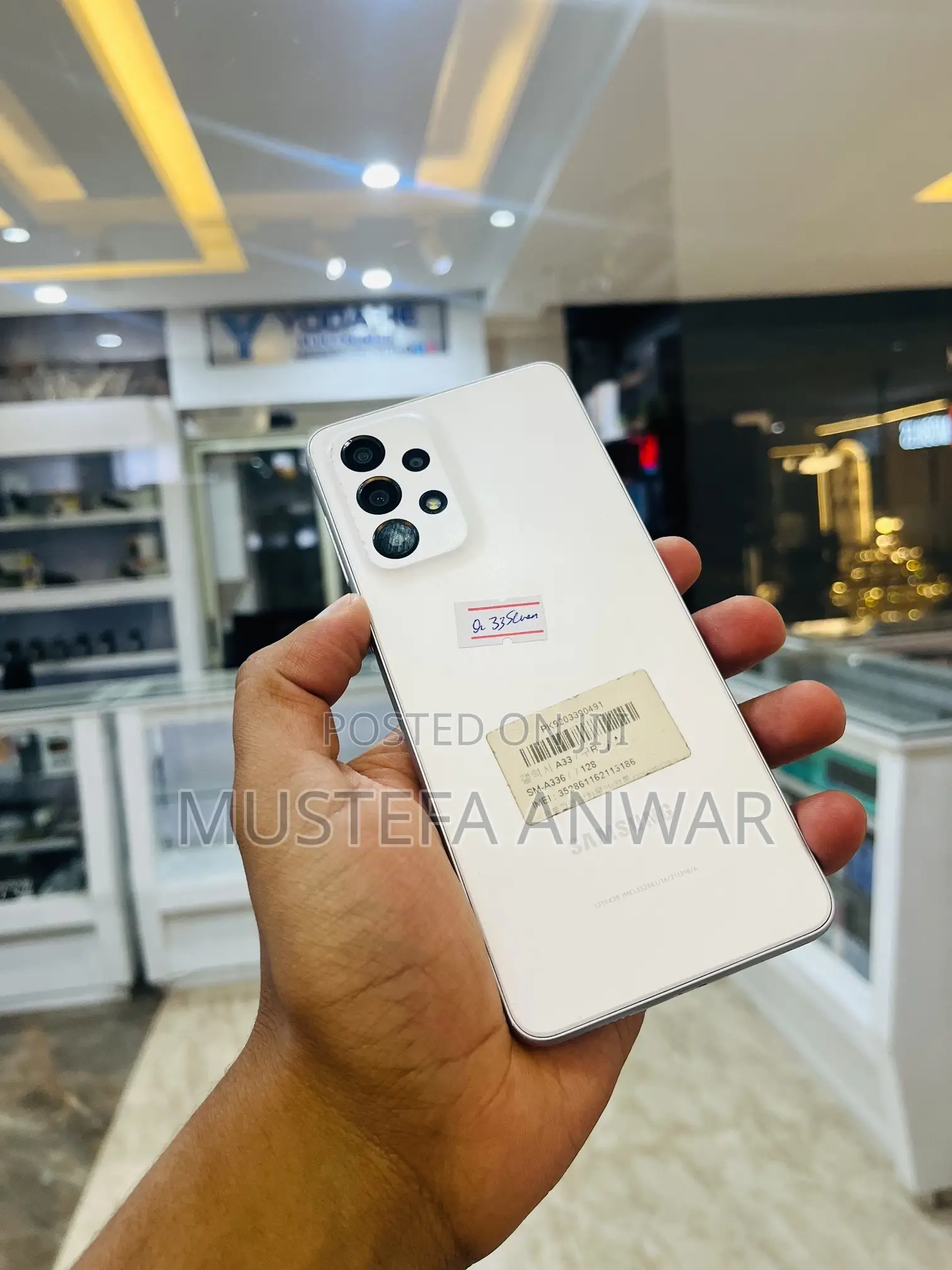 New Samsung Galaxy A33 5G 128 GB White