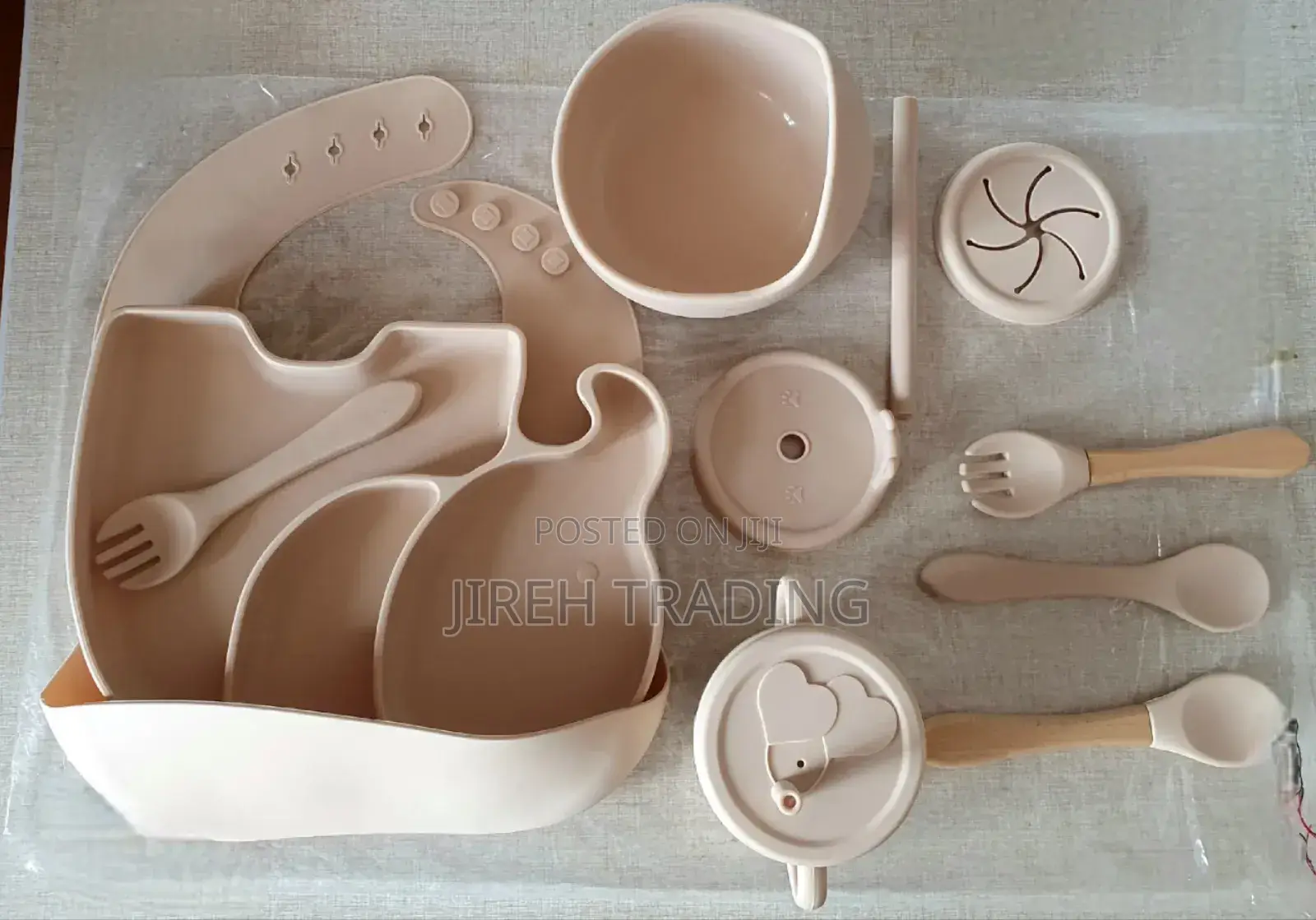 Baby Silicone Feeding Set (9 Pieces)