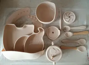 Baby Silicone Feeding Set (9 Pieces)