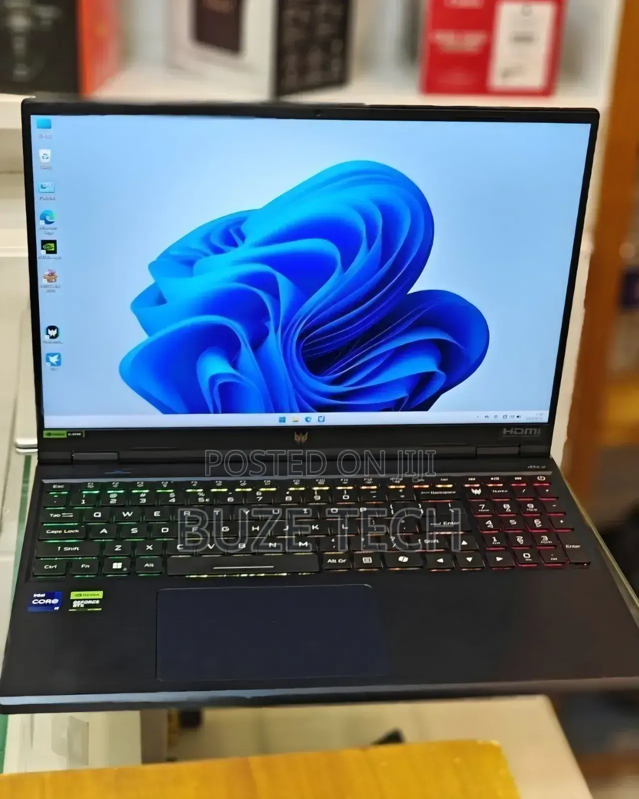 New Laptop Acer Predator Helios Neo 16 16GB Intel Core i9 SSD 1T
