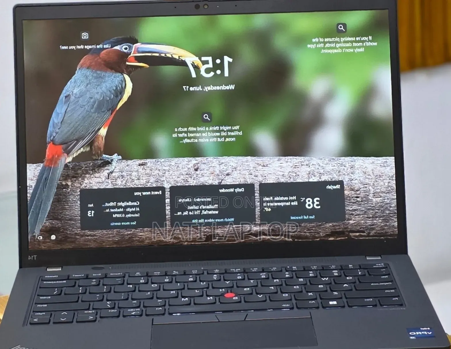 New Laptop Lenovo ThinkPad T14 G4 16GB Intel Core i7 SSD 512GB