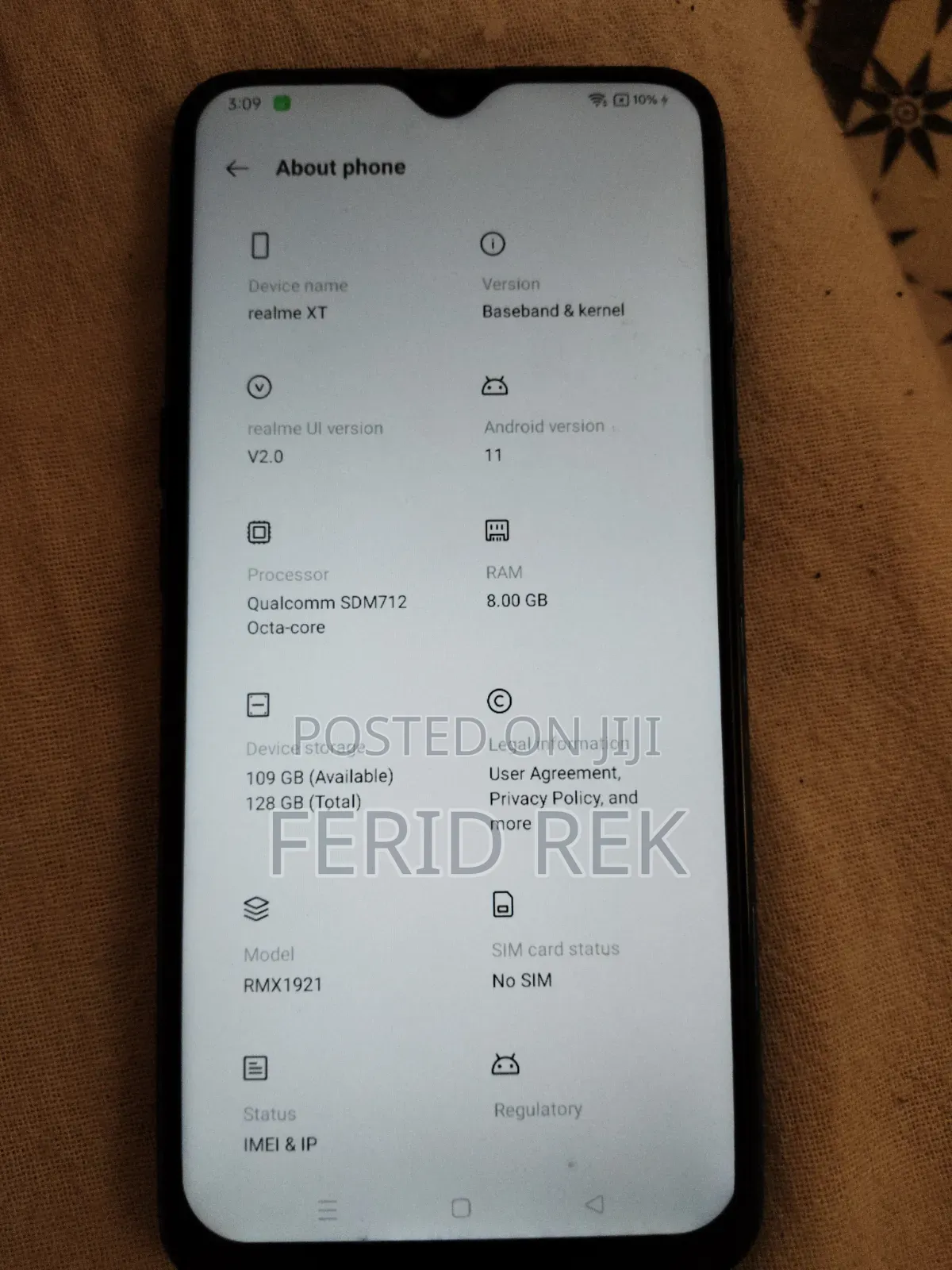 Realme XT 128 GB Blue