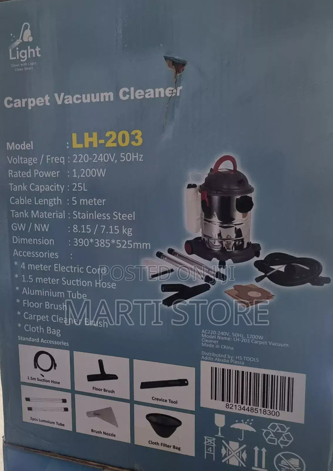 Light 4in1 Carpet Vacuum Cleaner