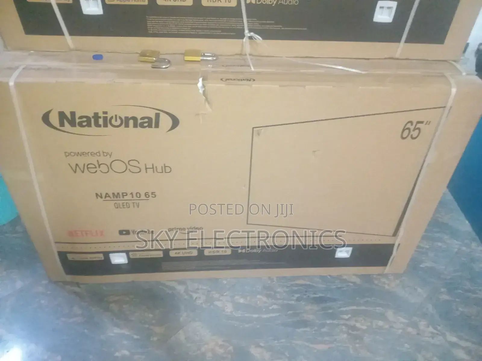 National 65 inches Tv Smart Android New 2026 Model