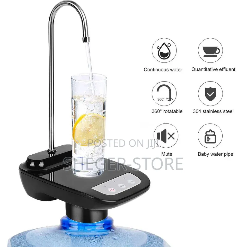 Orginal Portable and Durable Electrical Water Dispenser
ባለ 3 Press