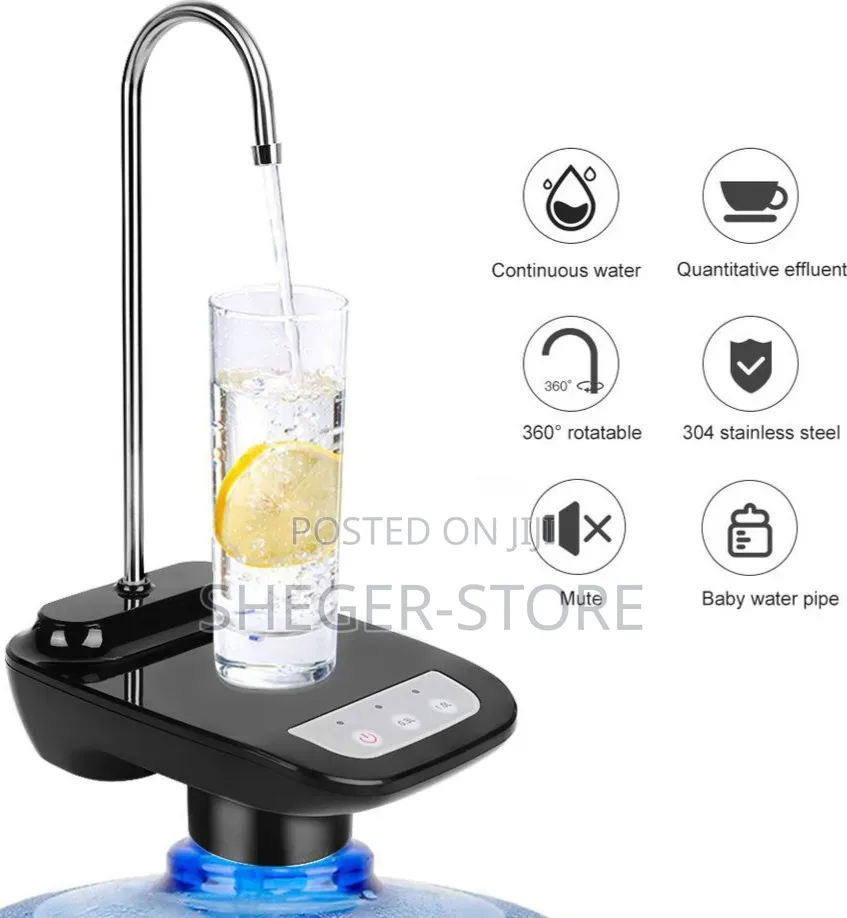 Orginal Portable and Durable Electrical Water Dispenser
ባለ 3 Press