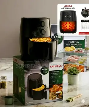 Luxell Air Fryer 5.5l Air Fryer – Oil-Free Healthy Cooking With Rapid