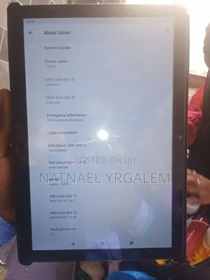 New Tablet 128 GB Black