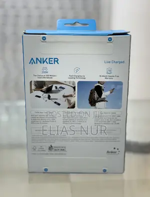 Anker - 165w High-Power - 25,000mah Power Bank - With Built-in Cables