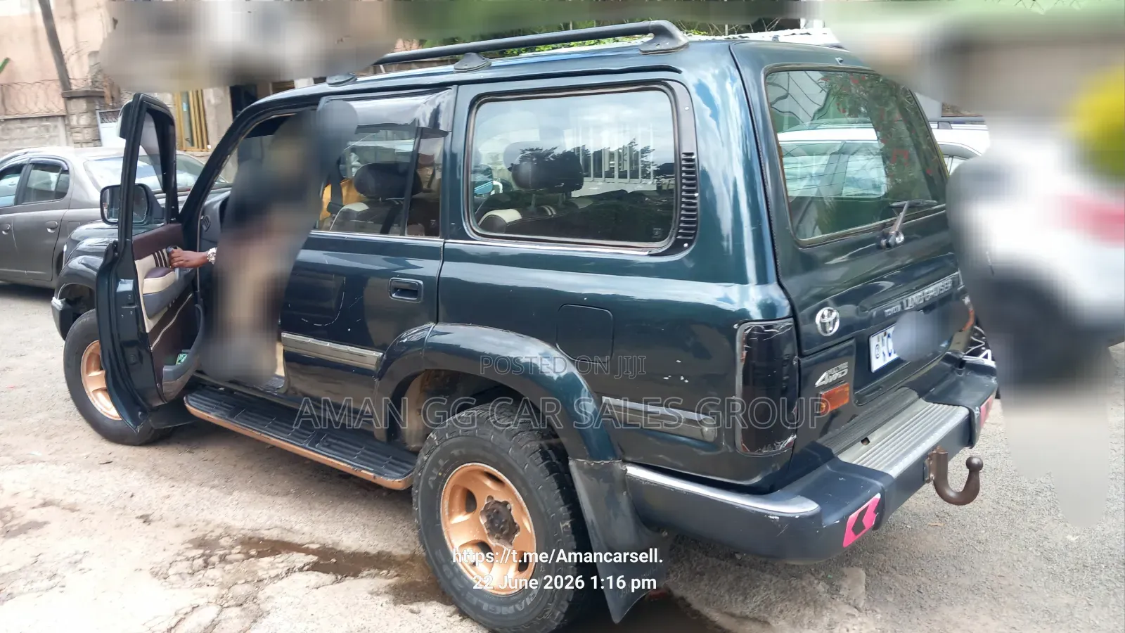 Toyota Land Cruiser 1993 Gray