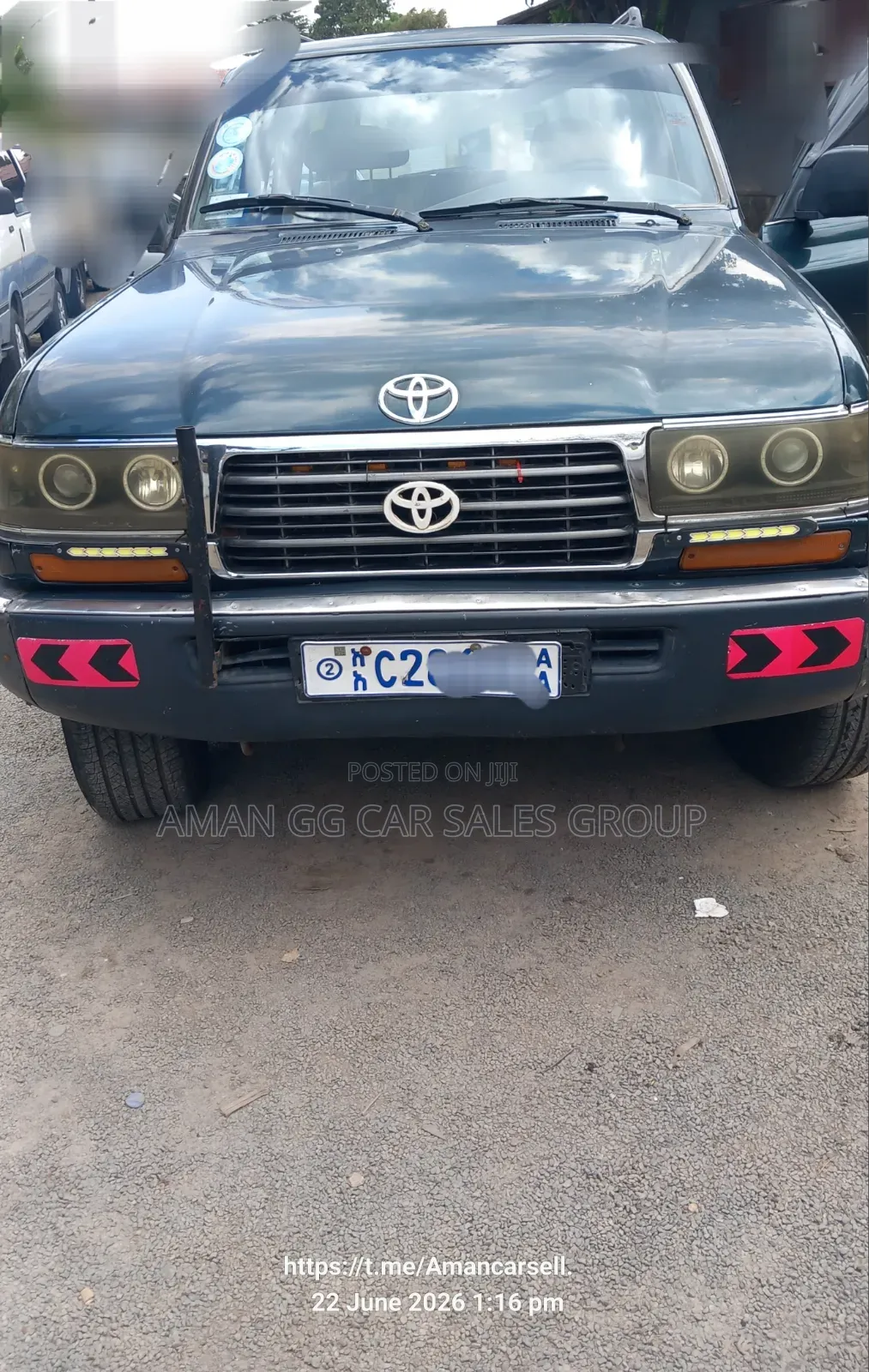 Toyota Land Cruiser 1993 Gray