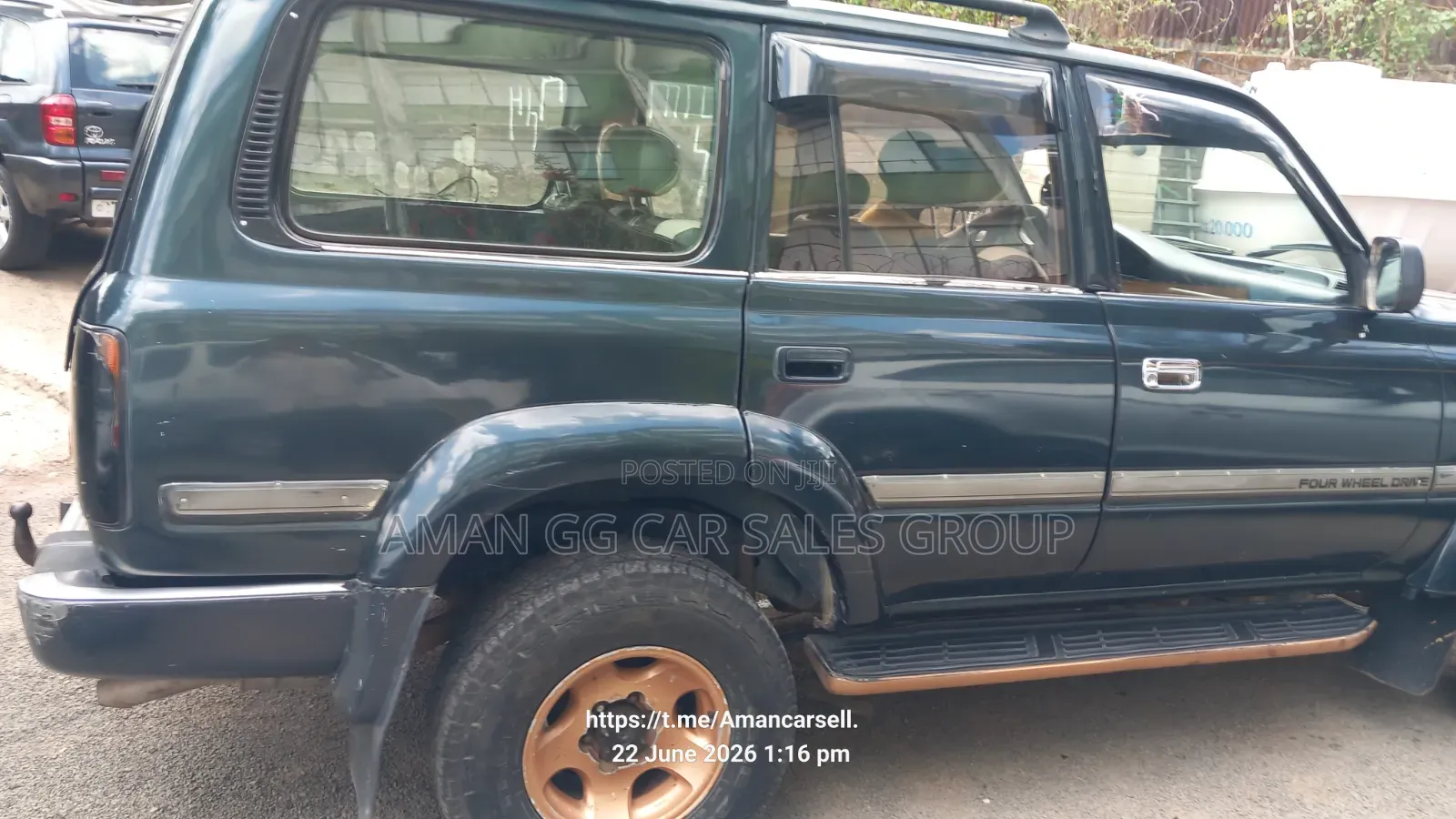 Toyota Land Cruiser 1993 Gray