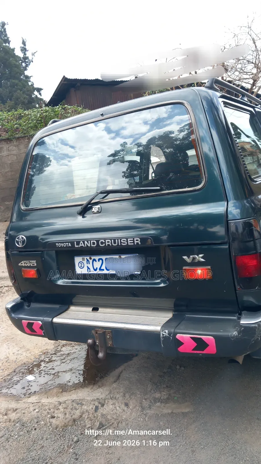 Toyota Land Cruiser 1993 Gray