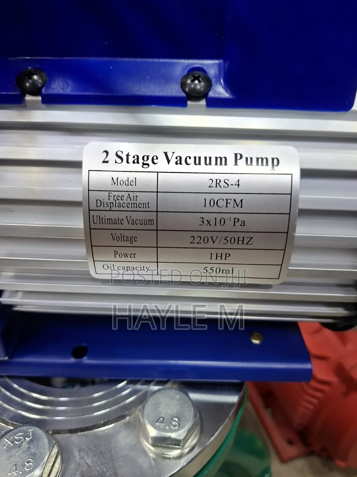 2 Stage Vacuum Pump