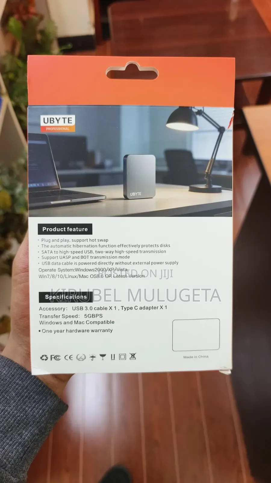 Ubyte 1tb Hdd