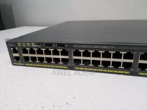 Cisco Catalyst Ws-C2960x-48fps-L 48-Port Gigabit Poe+ Managed Switch