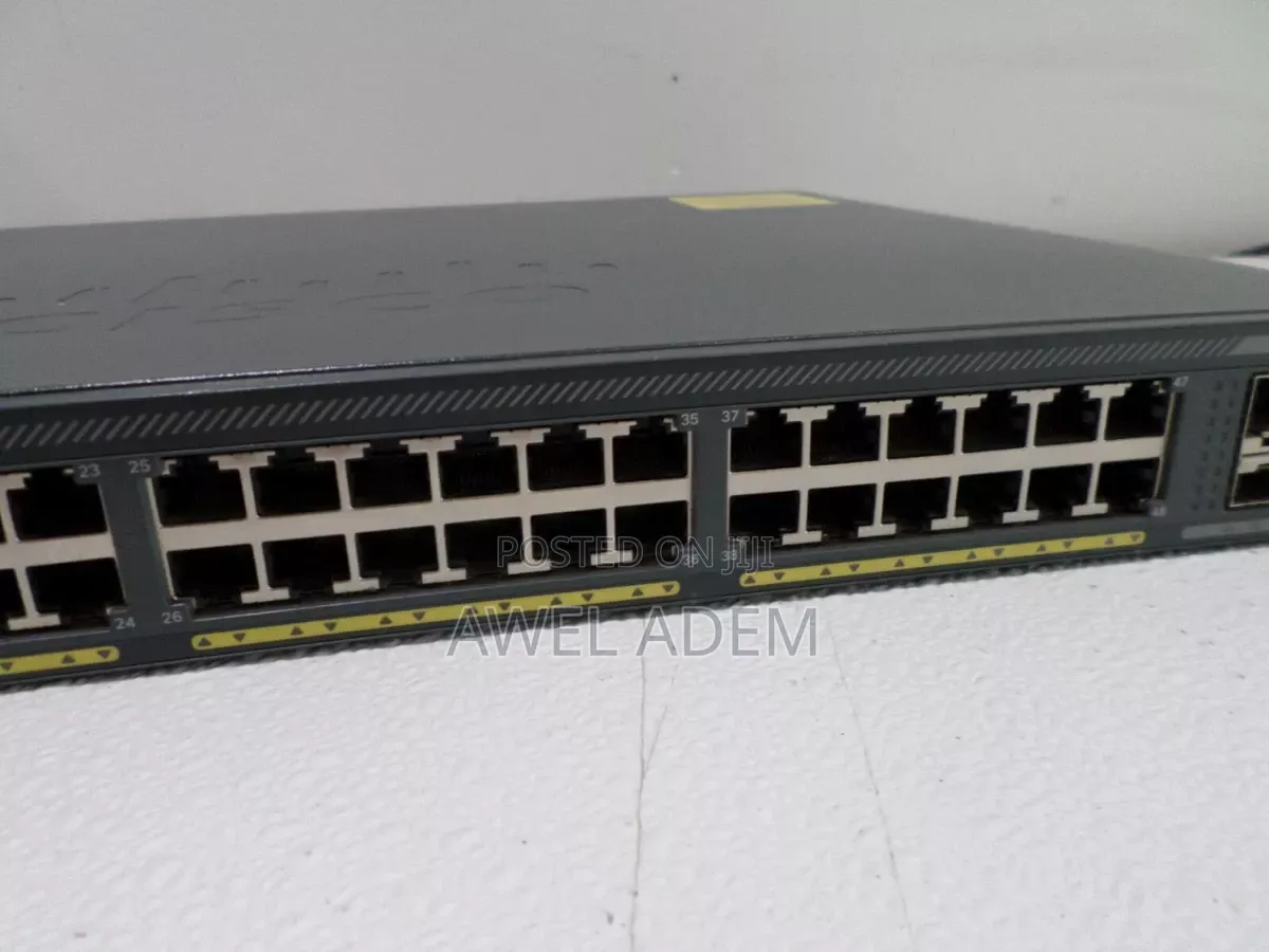 Cisco Catalyst Ws-C2960x-48fps-L 48-Port Gigabit Poe+ Managed Switch