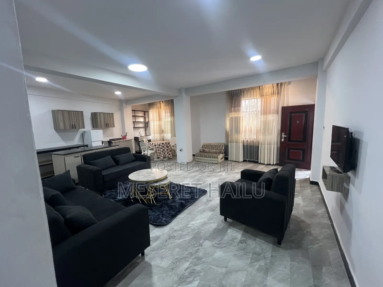 Furnished 2bdrm House in Bola Mikaile, Bole for rent