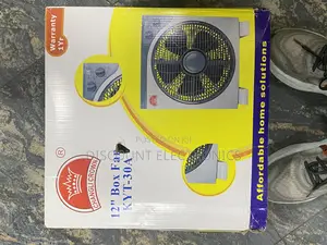 Changli Crown Modern Box Fan: Elegance Redefined