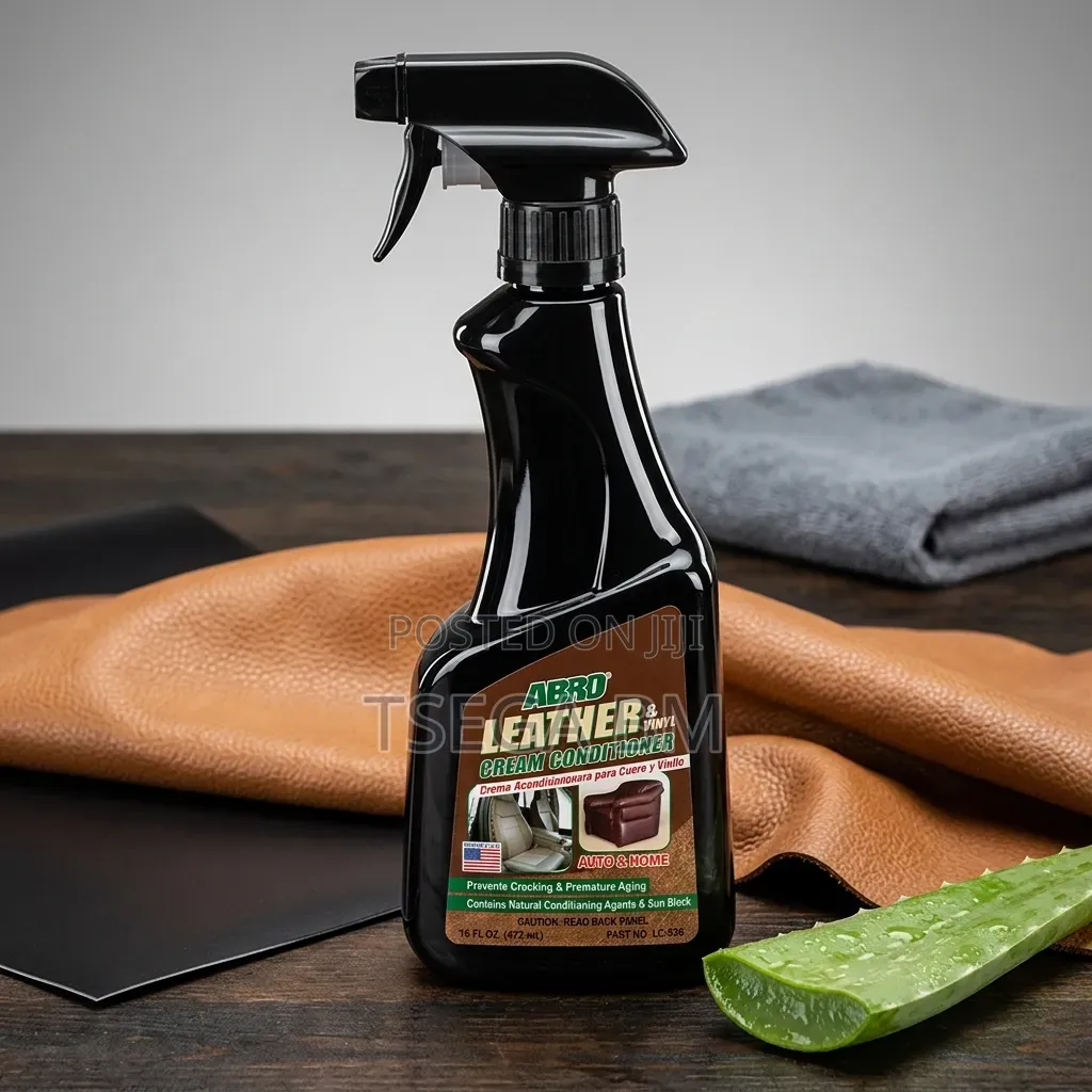 Abro Leather and Vinyl Cream Conditioner 472ml