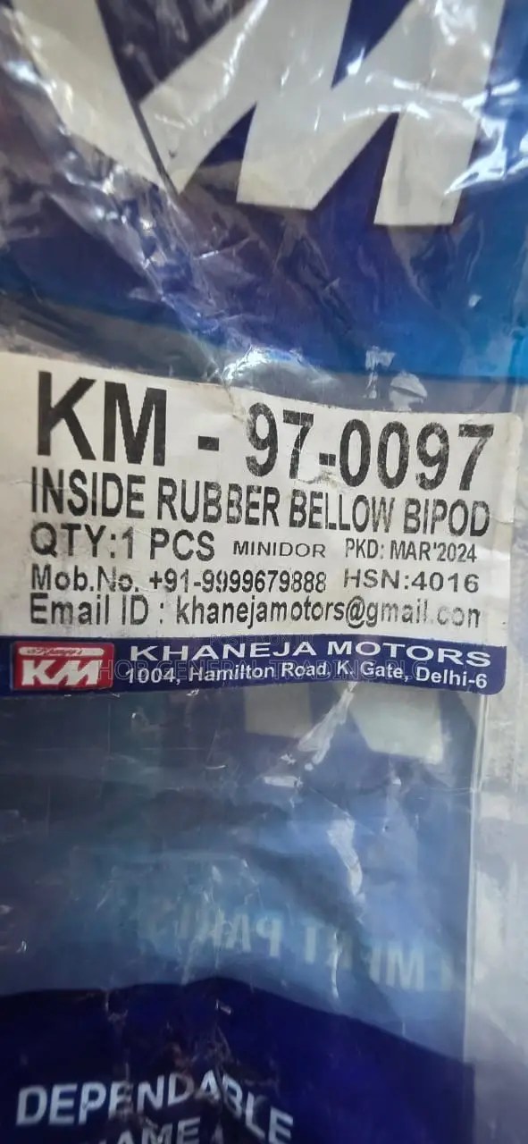 Inside Rubber Bellow Bipod
