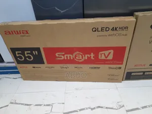 Aiwa Smart Qled Tv 55 Inch Webos Tv Andraid Framless 2026 Quality